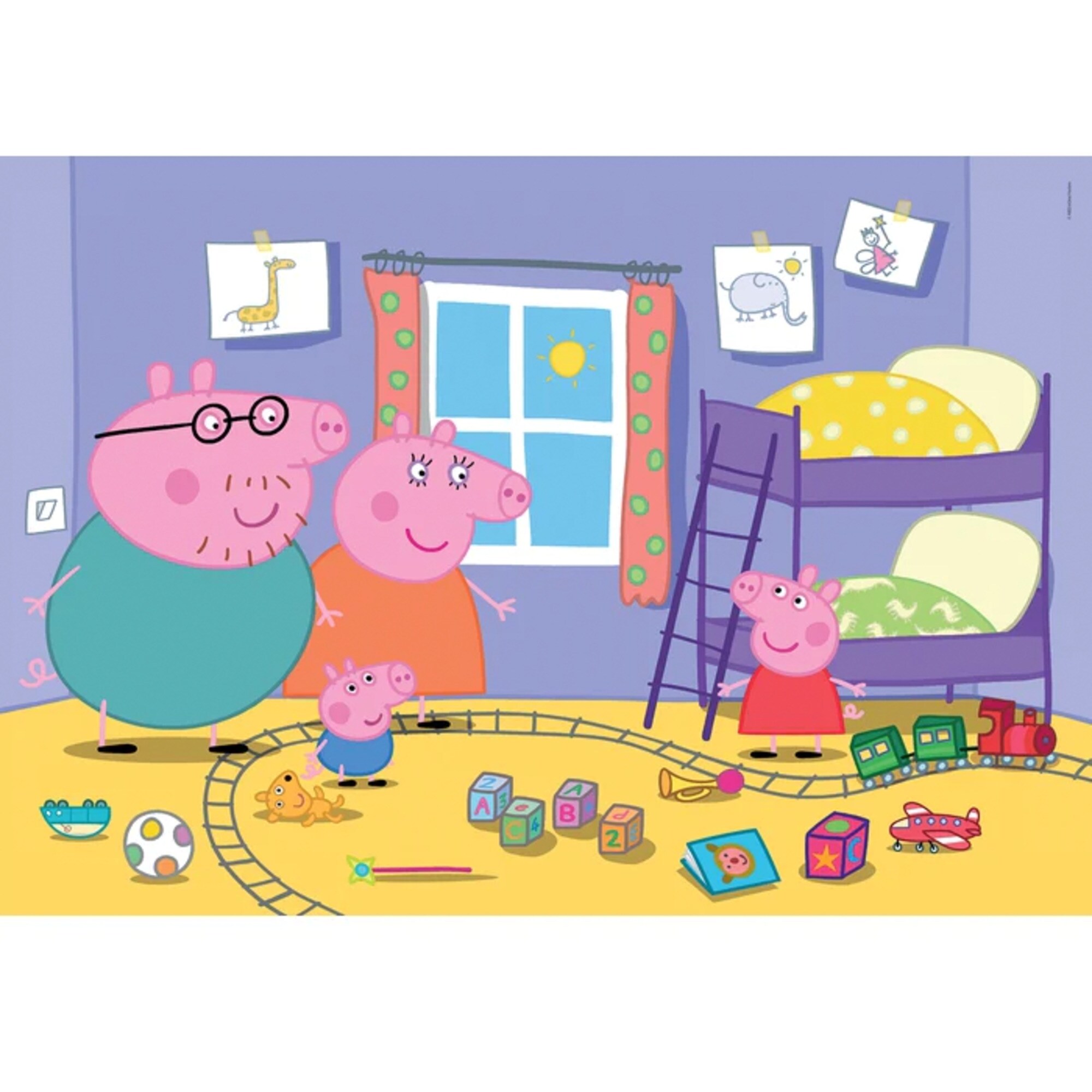 Clementoni Puzzle Kinderpuzzle Supercolor - Peppa Pig