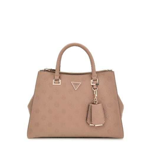 Guess Cresidia Society Satchel, Dark Taupe