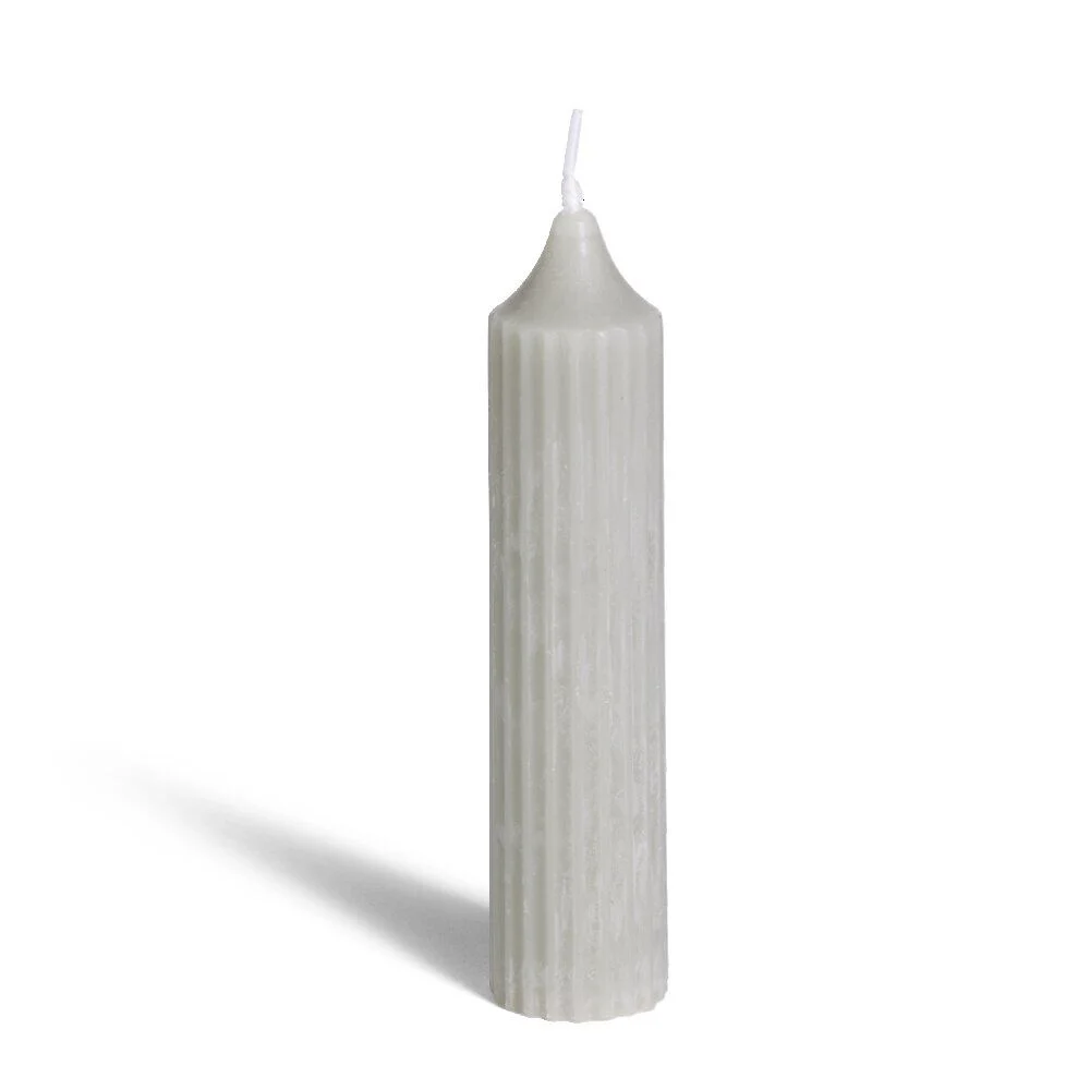 Bougie bâton Ø3,4xH15,5cm - 3 coloris