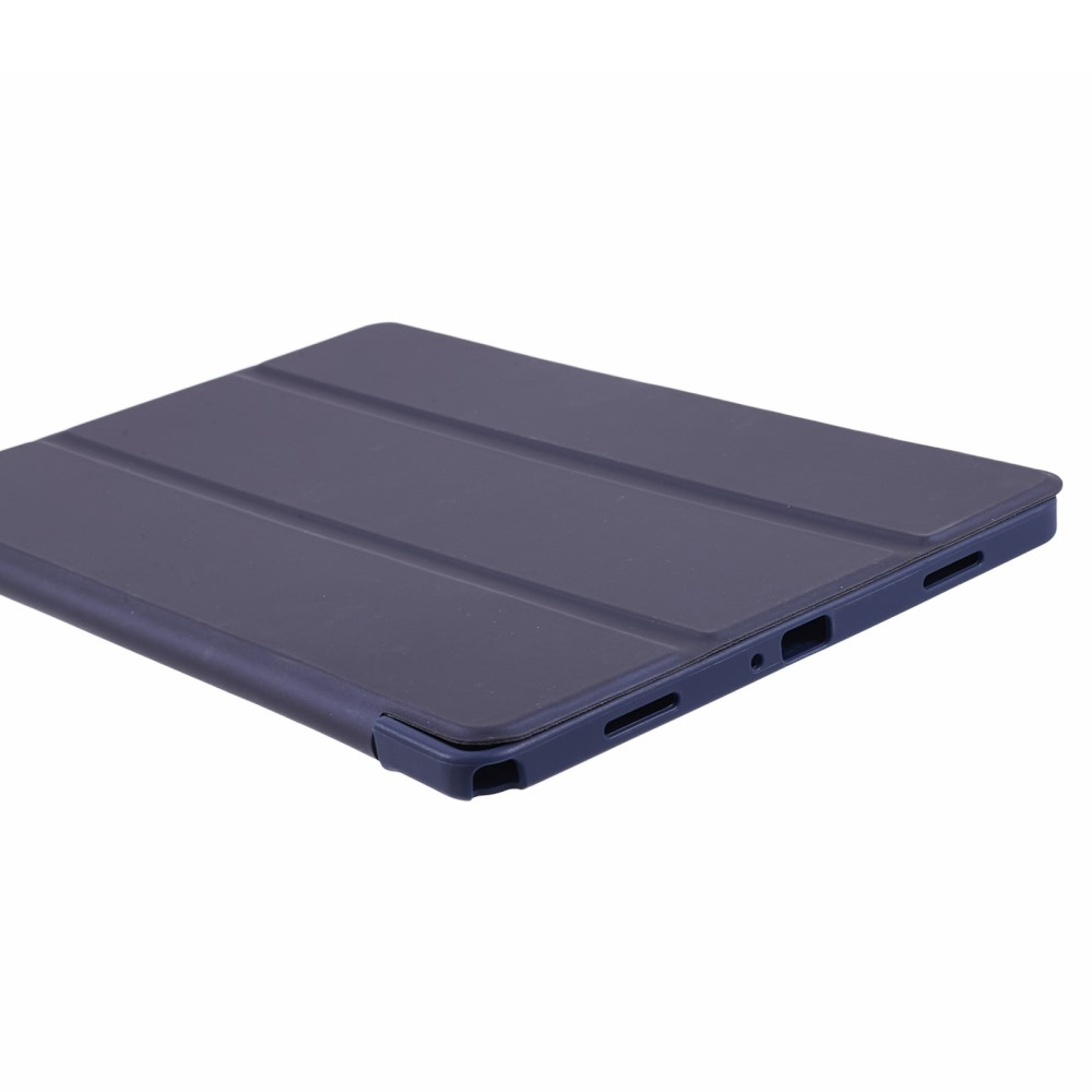 Samsung Galaxy Tab A9  Plus Leder Tasche Flip Cover Hülle - Dunkelblau