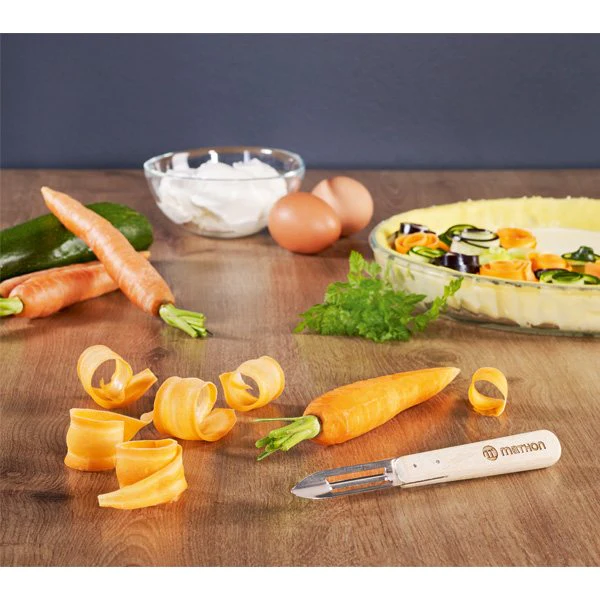 Eplucheur bois naturel 15 cm Mathon