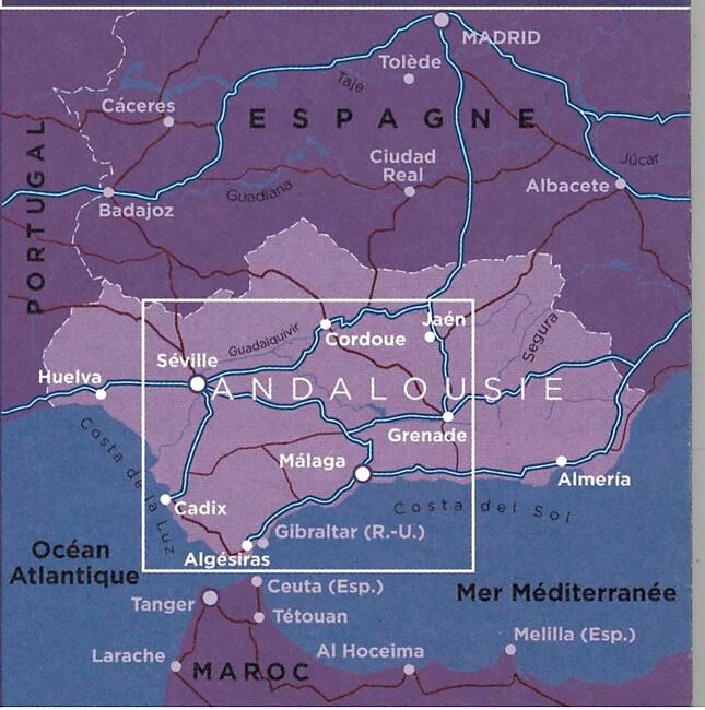 IGN - IGN ANDALOUSIE 1 220 000