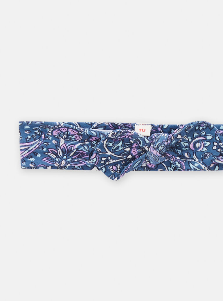 Bandeau imprimé bandana pour bébé fille