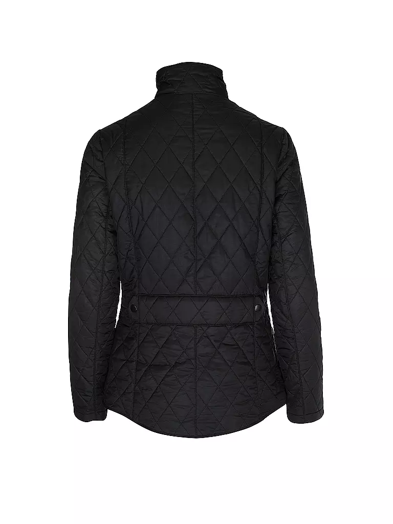 BARBOUR Steppjacke FLYWEIGHT CAVALRY schwarz