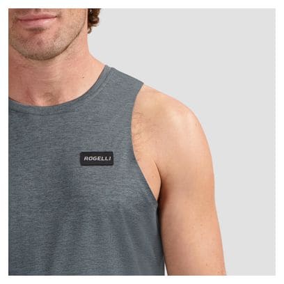 Débardeur De Running Rogelli Distance Bleu Clair Homme