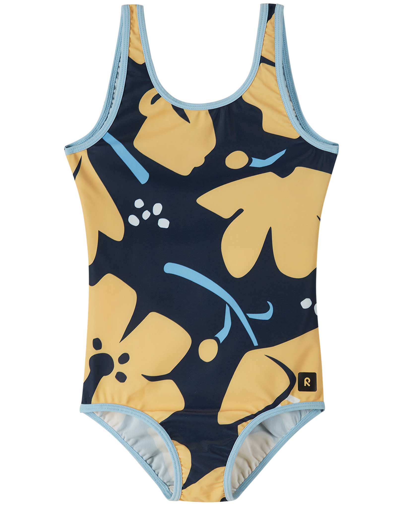 Badeanzug UIMAAN BLUMEN in navy