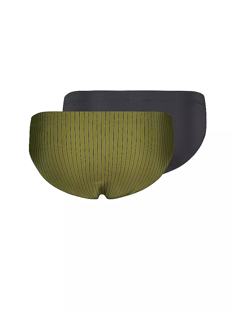 SKINY Slip 2er Pkg. moss anthra  grün