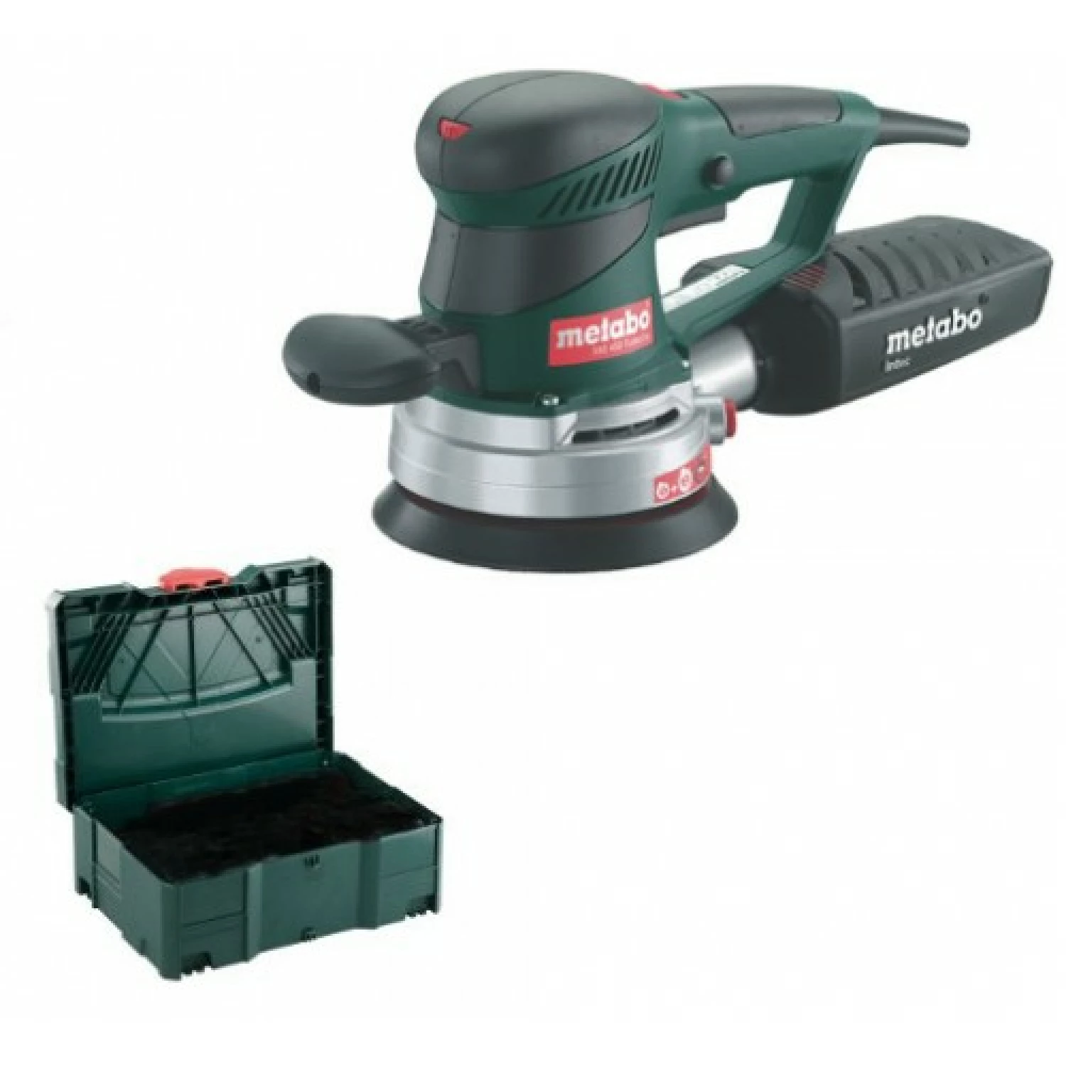 Metabo SXE 450 TurboTec Pro Pack Excentrische schuurmachine in MetaBox - 350W - 150mm - variabel