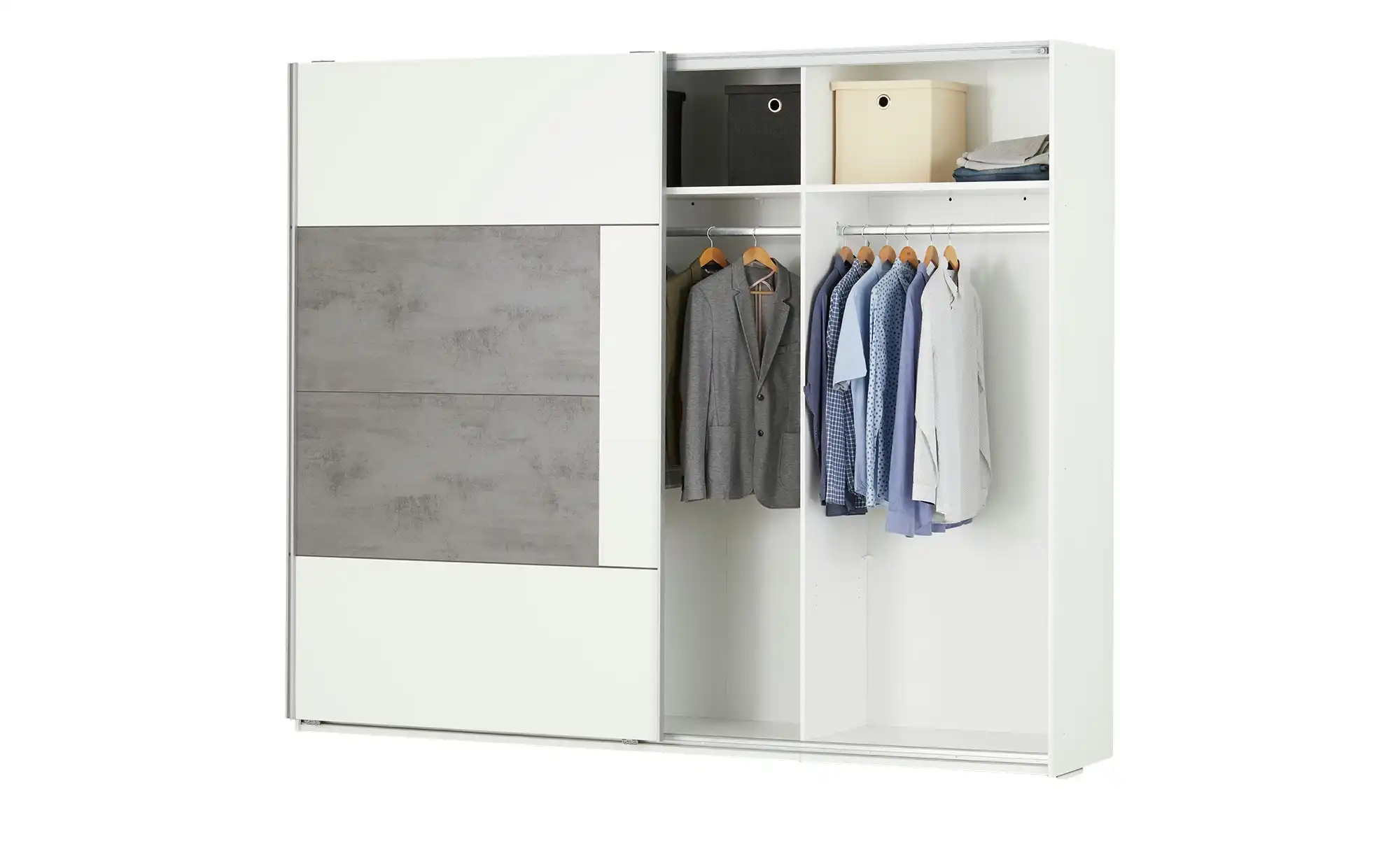 uno Schwebetürenschrank, 2-türig Allegre