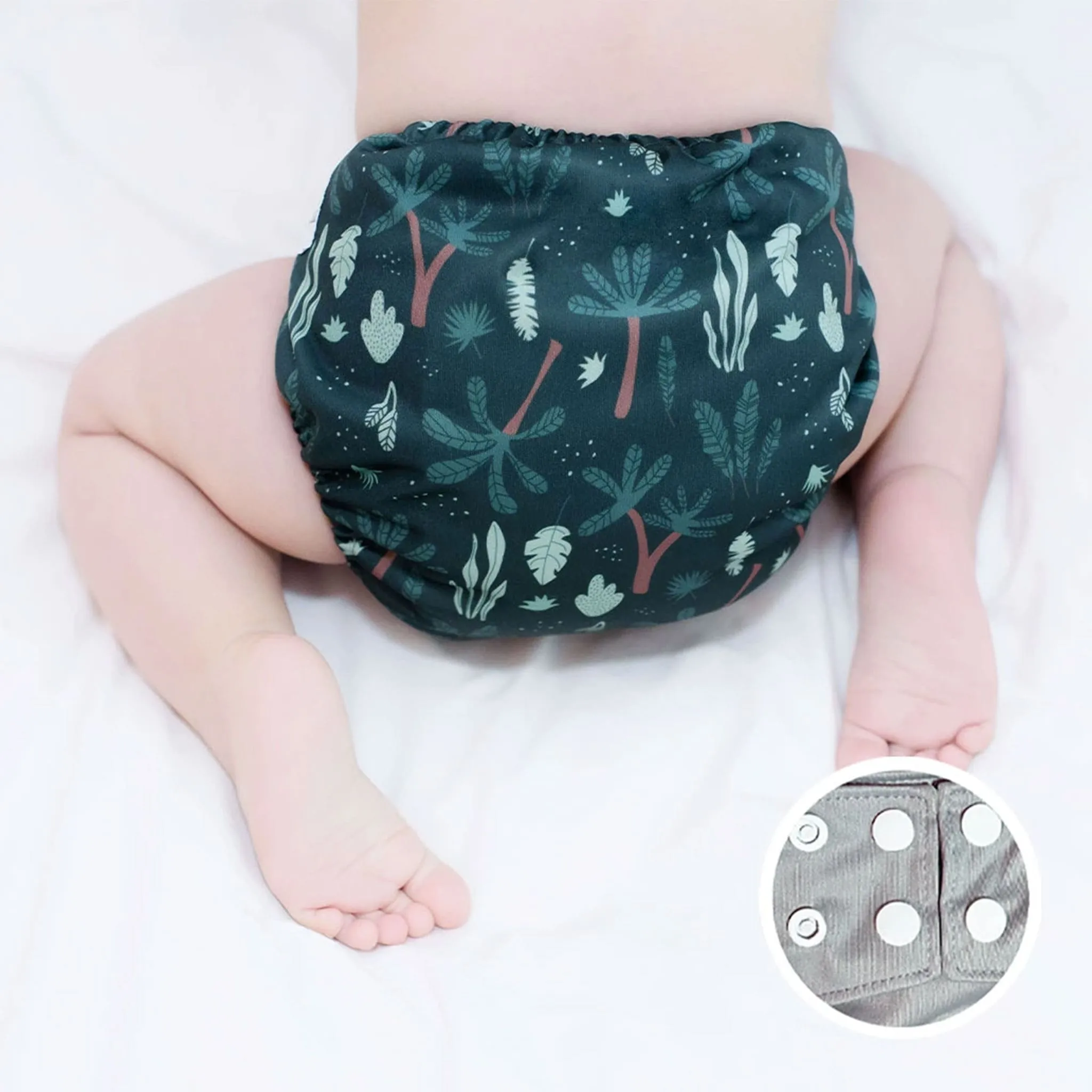La Petite Ourse Couche Lavable 10-35lb - Jungle