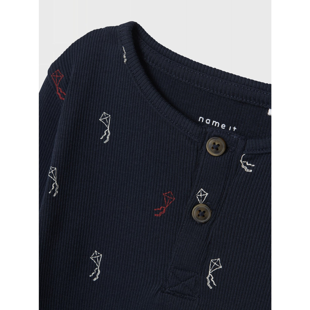 Køb Name It Navy Blazer Labela Slim Bluse