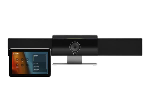 Poly - Microsoft Teams Rooms - Base Kit - videokonferansesett (HP Mini Conferencing PC, Poly GC8-berøringskontroller)