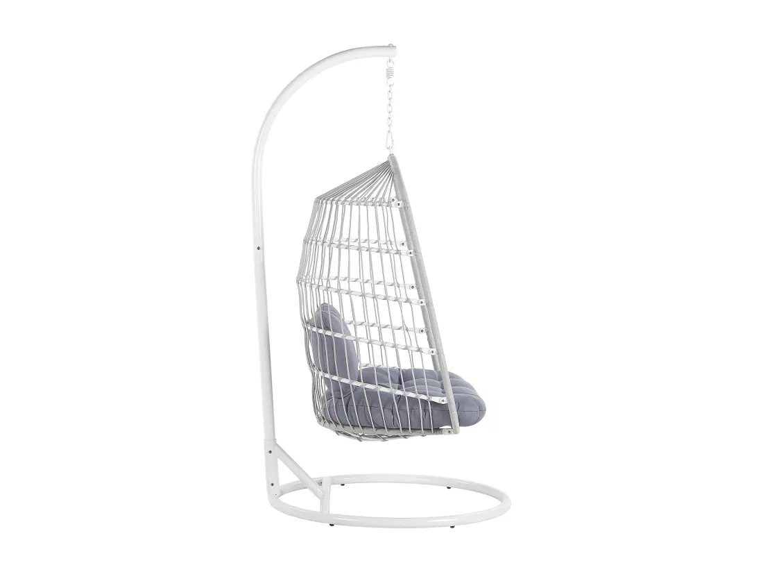 Fauteuil suspendu avec support ALLERA Métal Blanc