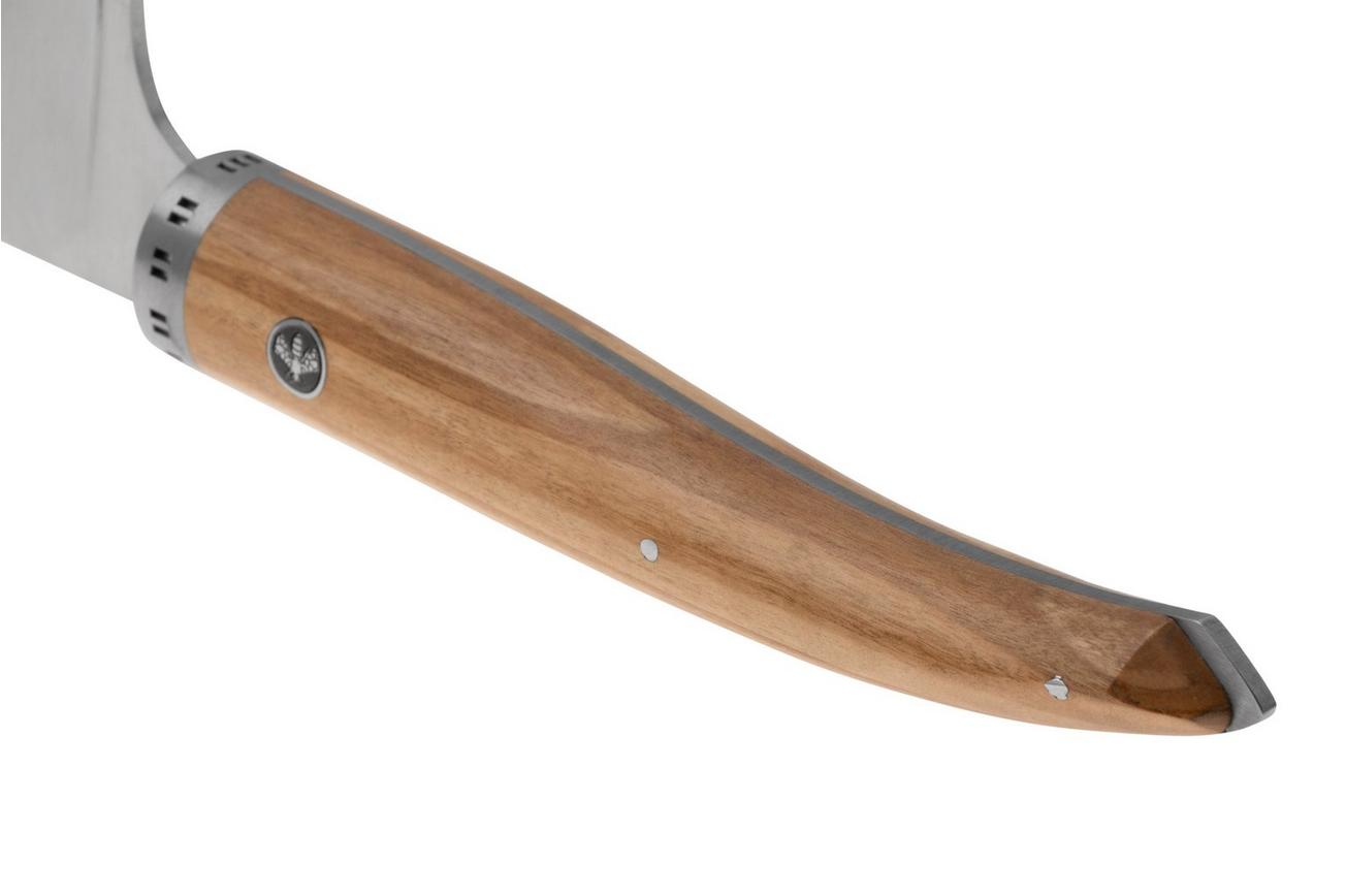 Laguiole en Aubrac Gourmet CGO20OLI olijfhout, koksmes, 20 cm