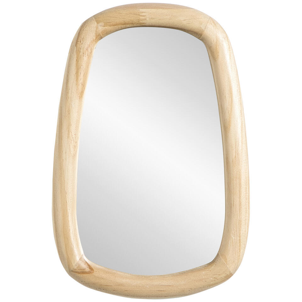 Spiegel Moma naturel hout recht - 30x20 cm