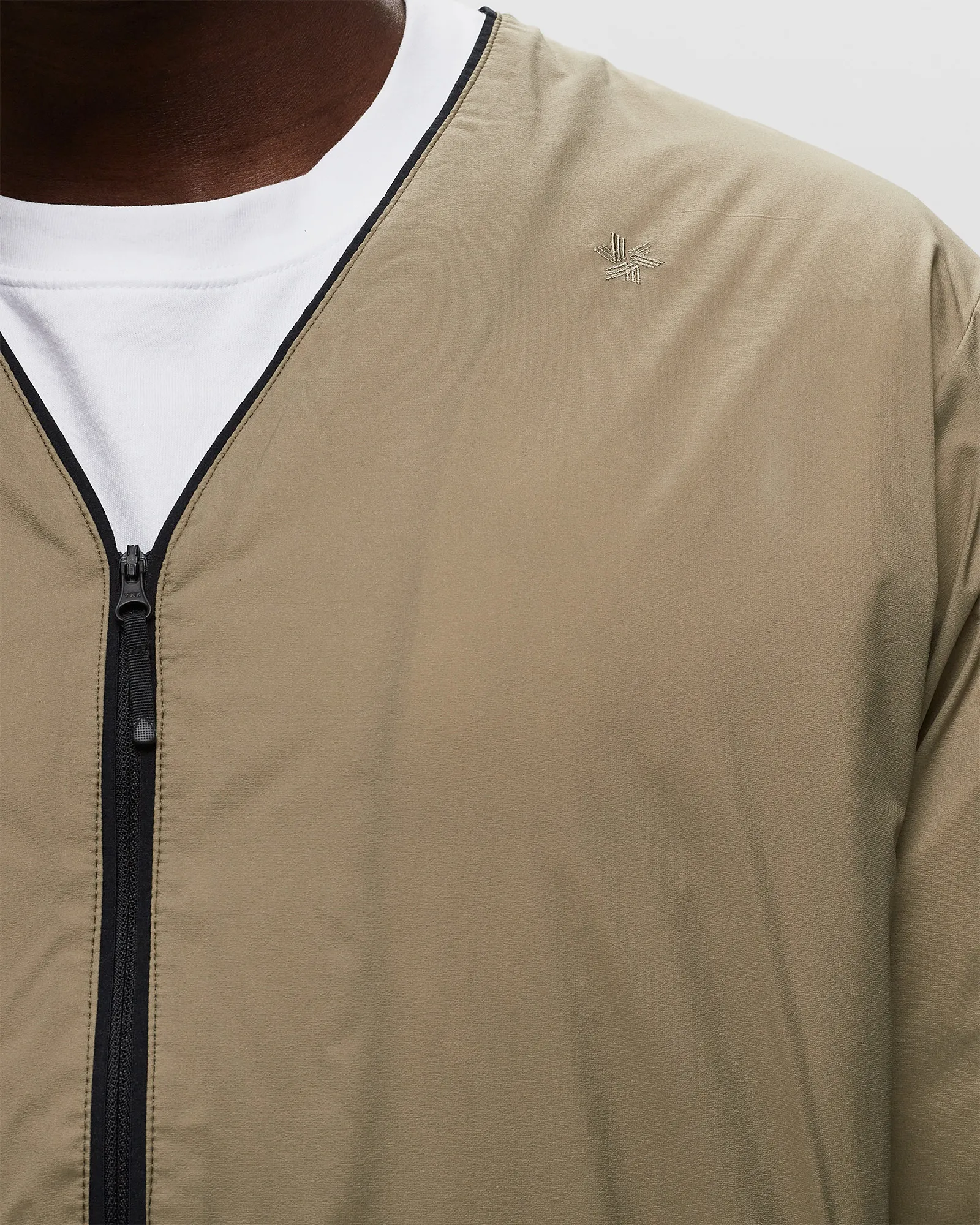 Goldwin V-neck Zip Down Cardigan