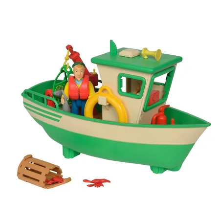 Simba Feuerwehrmann Sam Charlies Fischerboot mit Figur
