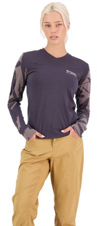 REDWOOD ENDURO Damen-Langarmshirt  shalefragments  XS