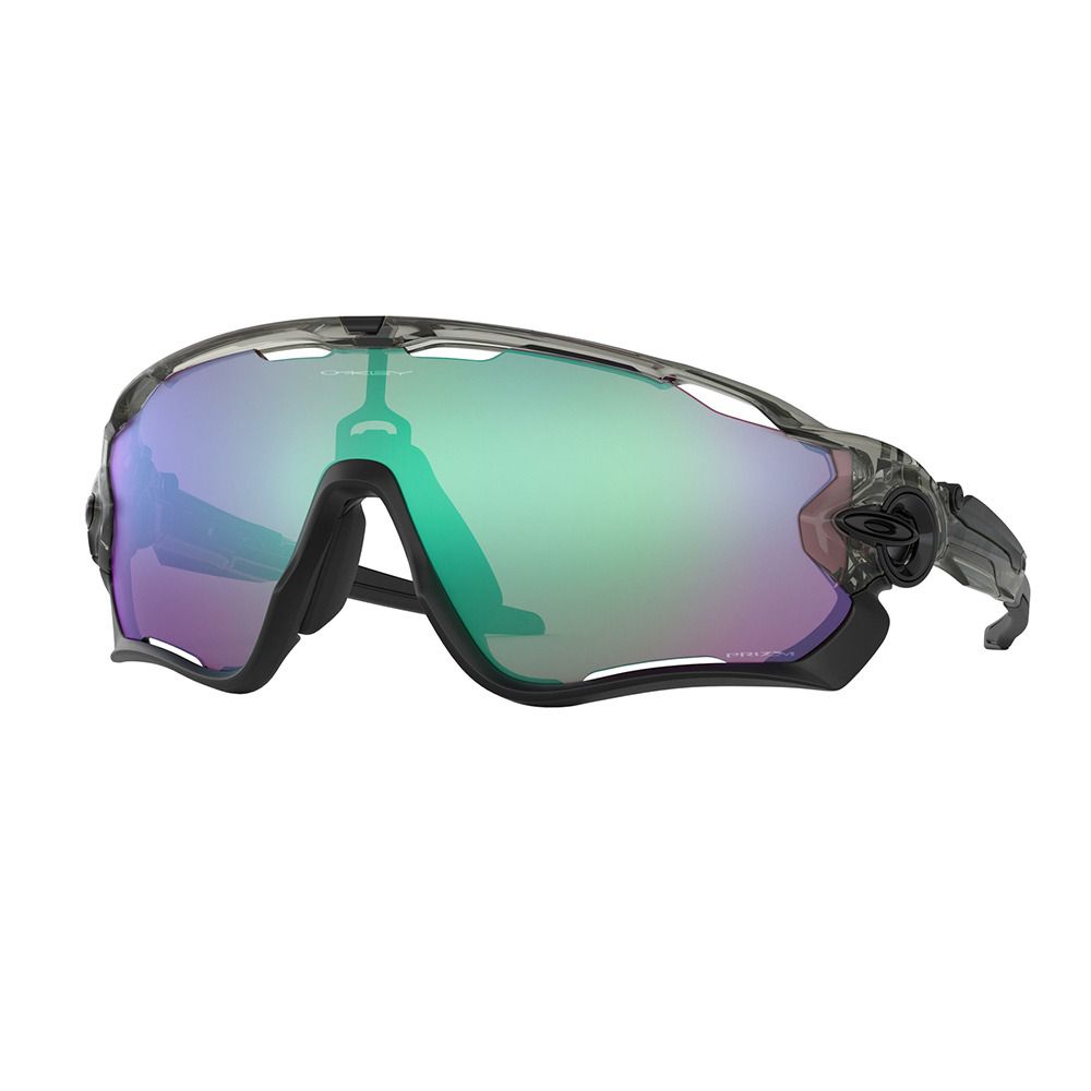 Oakley JAWBREAKER - Lunettes de soleil grey ink/prizm road jade