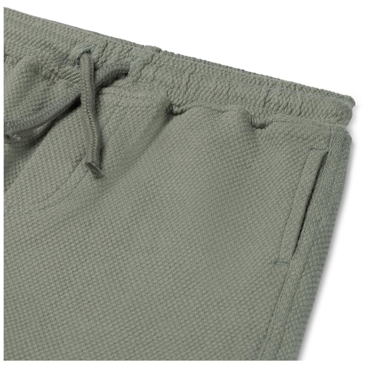 Sweet Petit peuter short Ewout  effen groen