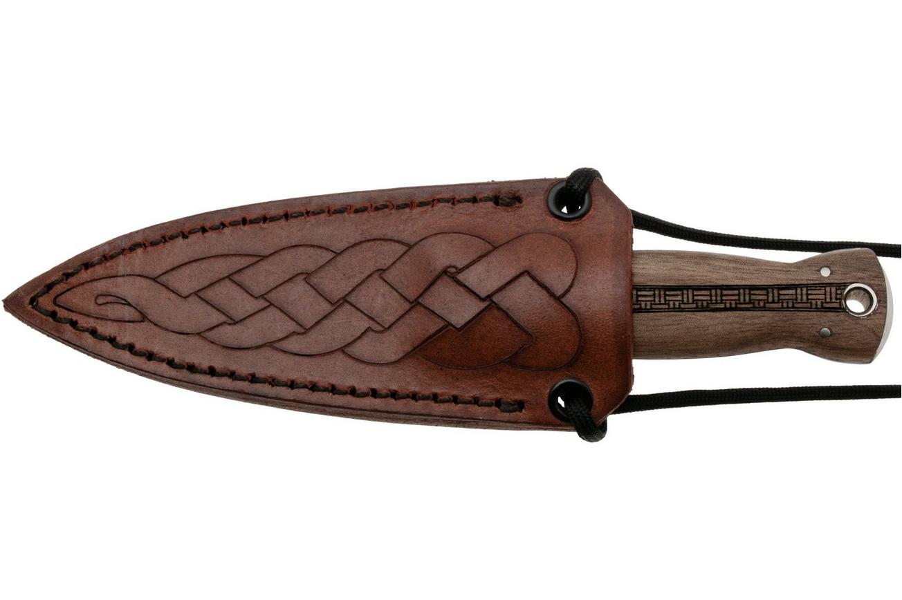 Condor Bushcot CTK1040-3.3WSK Satin 14C28N, Walnut, vaststaand mes