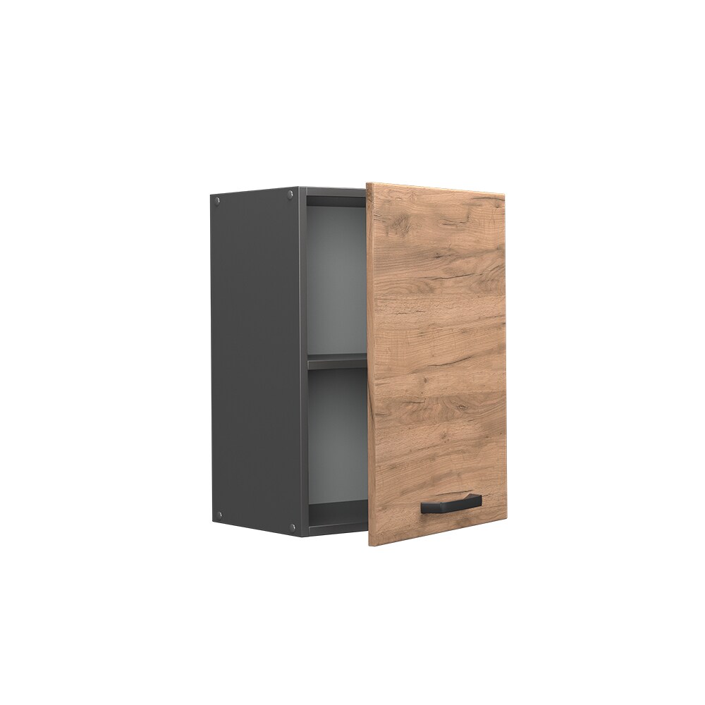 Vicco Hängeschrank Küchenschrank Küchenzeile R-Line 45 cm Anthrazit Eiche Tür Fächer