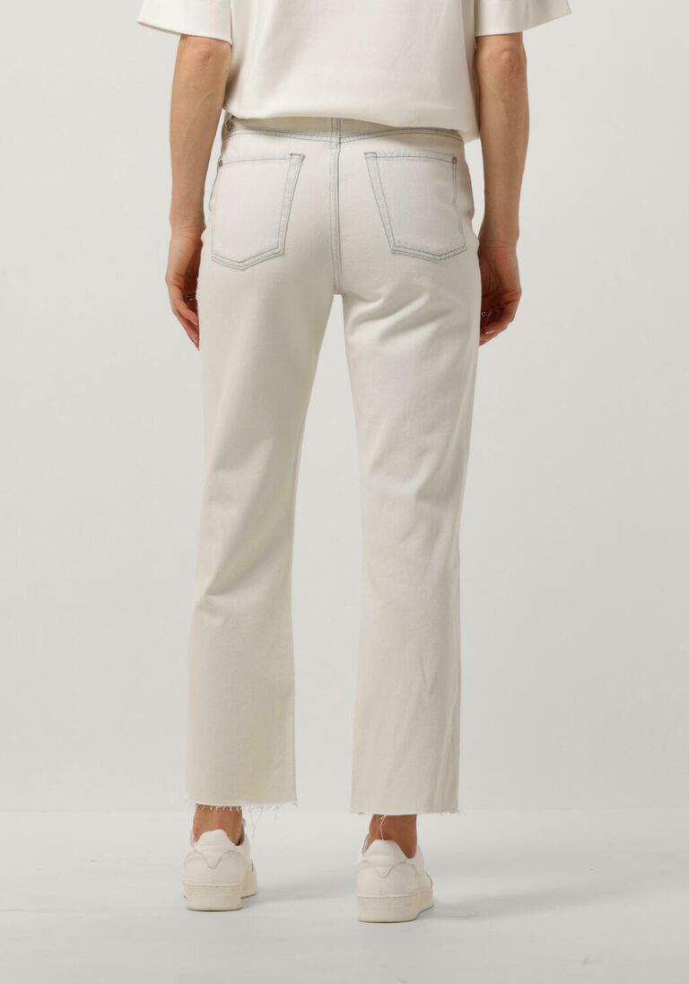 7 FOR ALL MANKIND lichtblauwe 7 for all mankind bootcut jeans logan stovepipe icy bay with raw cut