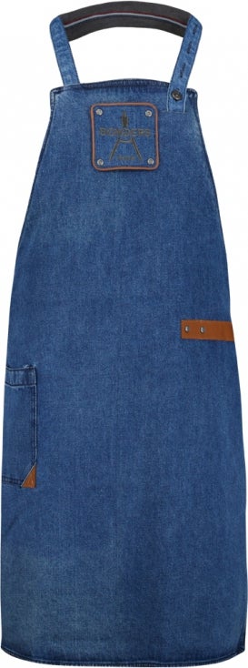 Donders 1860 barbecue schort blauw onesize