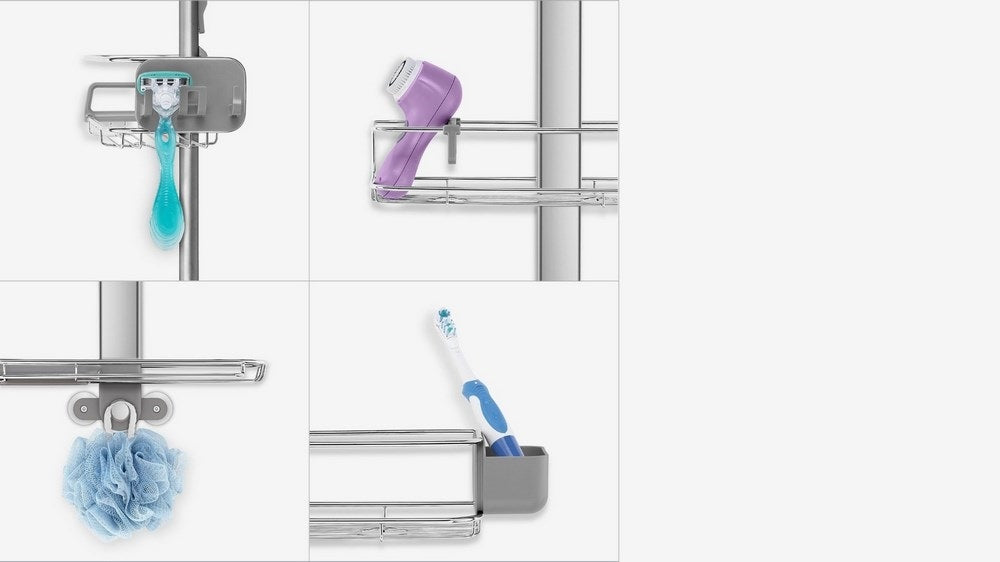 Simplehuman Hangende Over Door Showercaddy