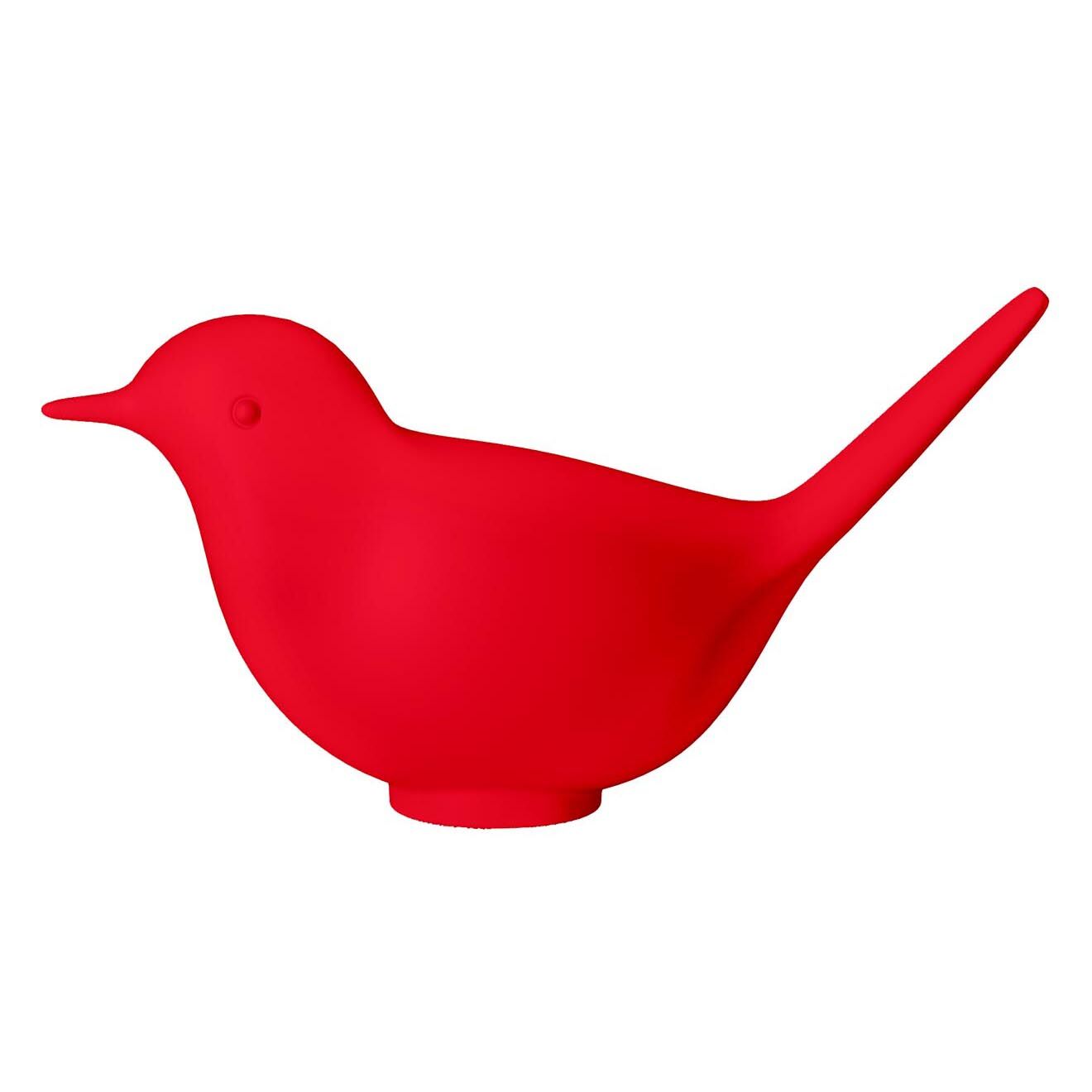 Serralunga Oiseau lumineux décoratif 'Pulcino' Design par Eero Aarnio rouge - 80x39x27 cm