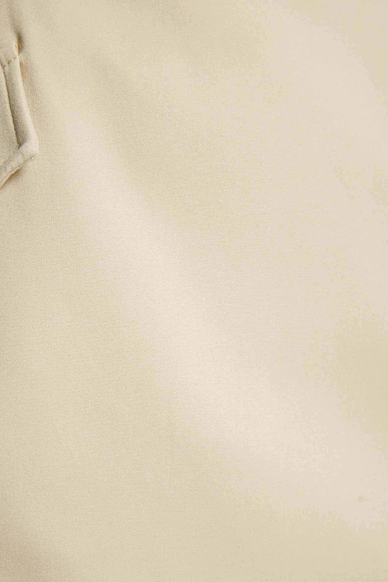 Vestido reto com detalhes metálicos - Bege