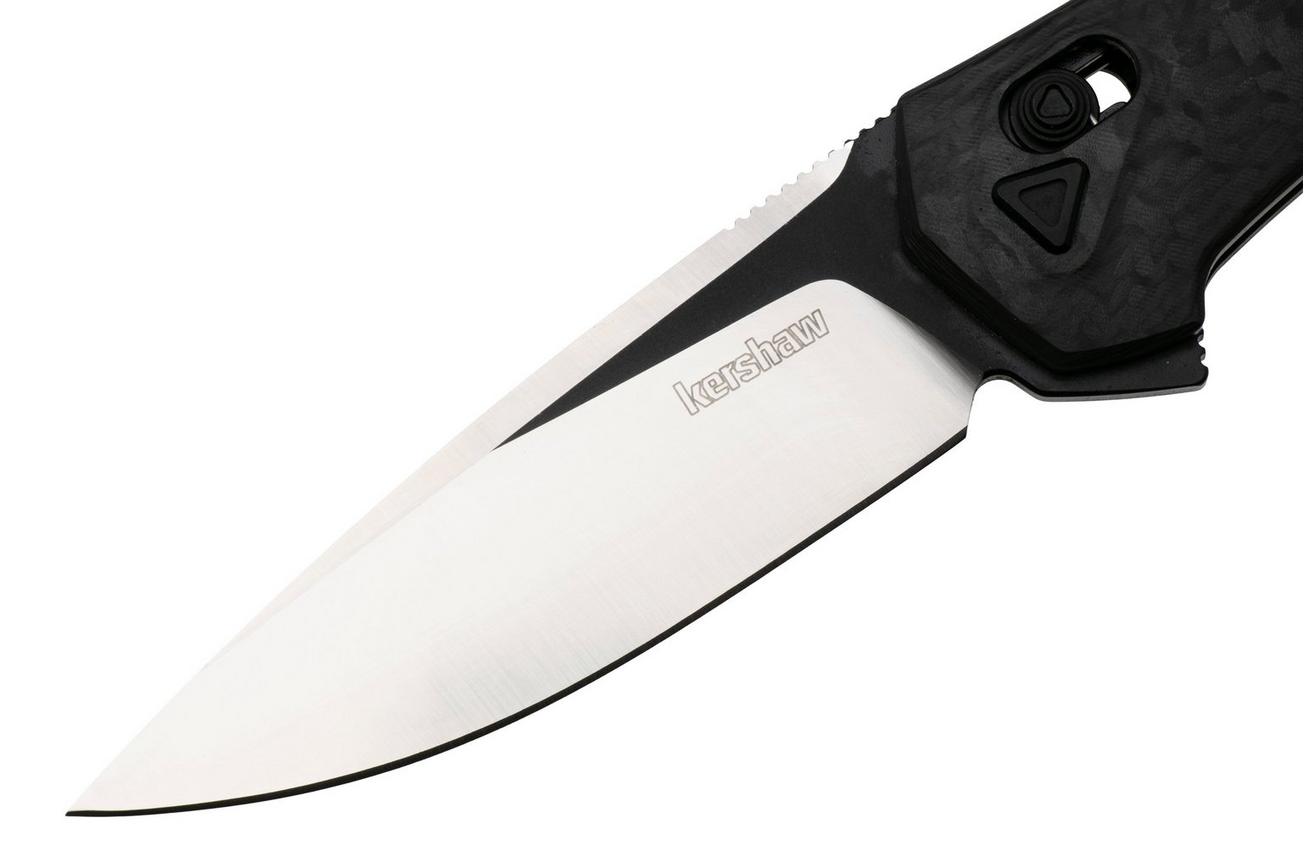 Kershaw Covalent 2042CF Two-Tone Black Böhler M390, Carbon Fiber zakmes