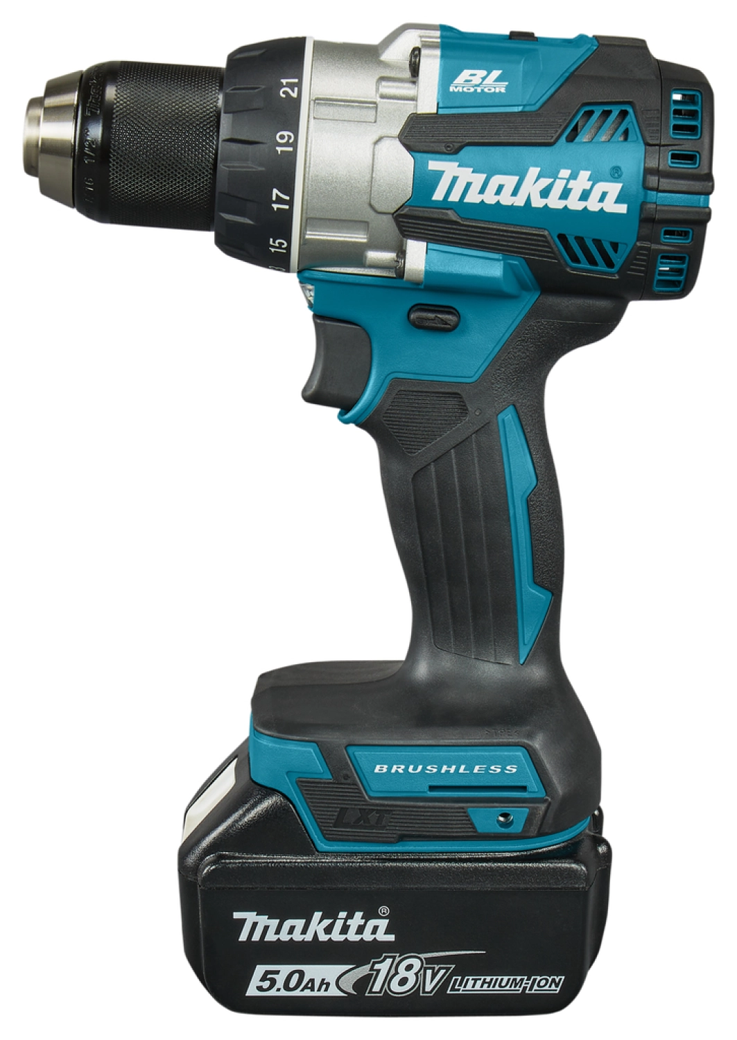 Makita DDF489RTJ 18V L-ion accu boor-/schroefmachine set (2x 5.0Ah) in Mbox - 73Nm