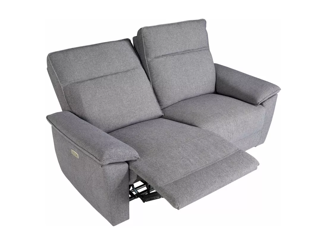 Canapé 3 places en tissu gris 6192 ANGEL CERDA