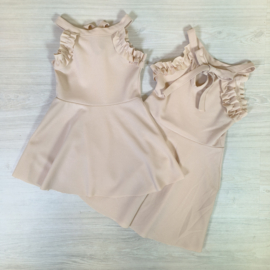 Bow back dress - Beige