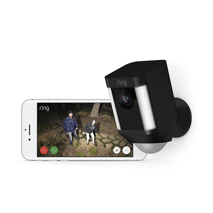 Camera de vidéosurveillance extérieure sans fil Ring Spotlight Cam battery