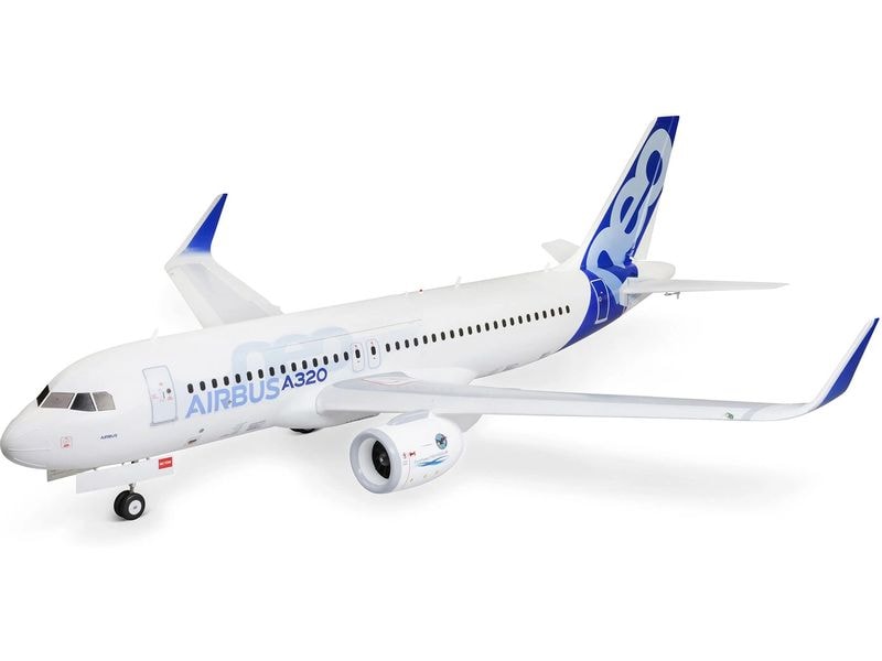 E-flite Flugzeug Airbus A320 Neo BNF Basic Twin 64 mm EDF Modellflugzeug