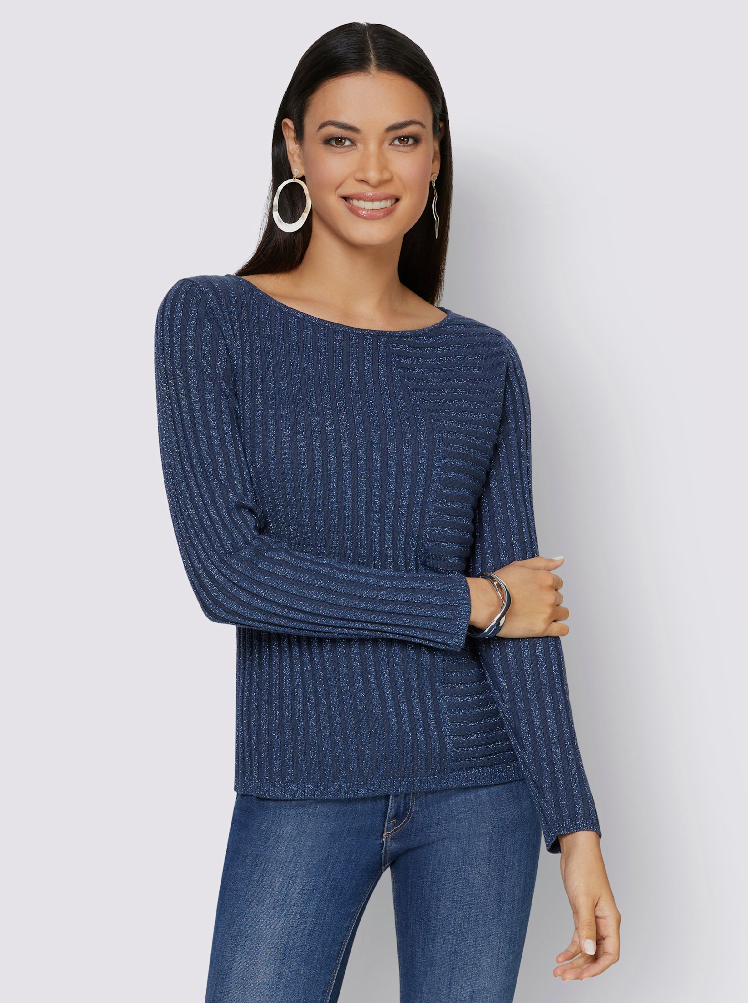 Langarm-Pullover