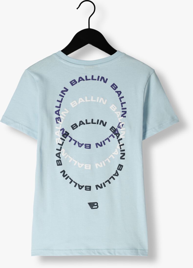 BALLIN lichtblauwe ballin t-shirt 017116