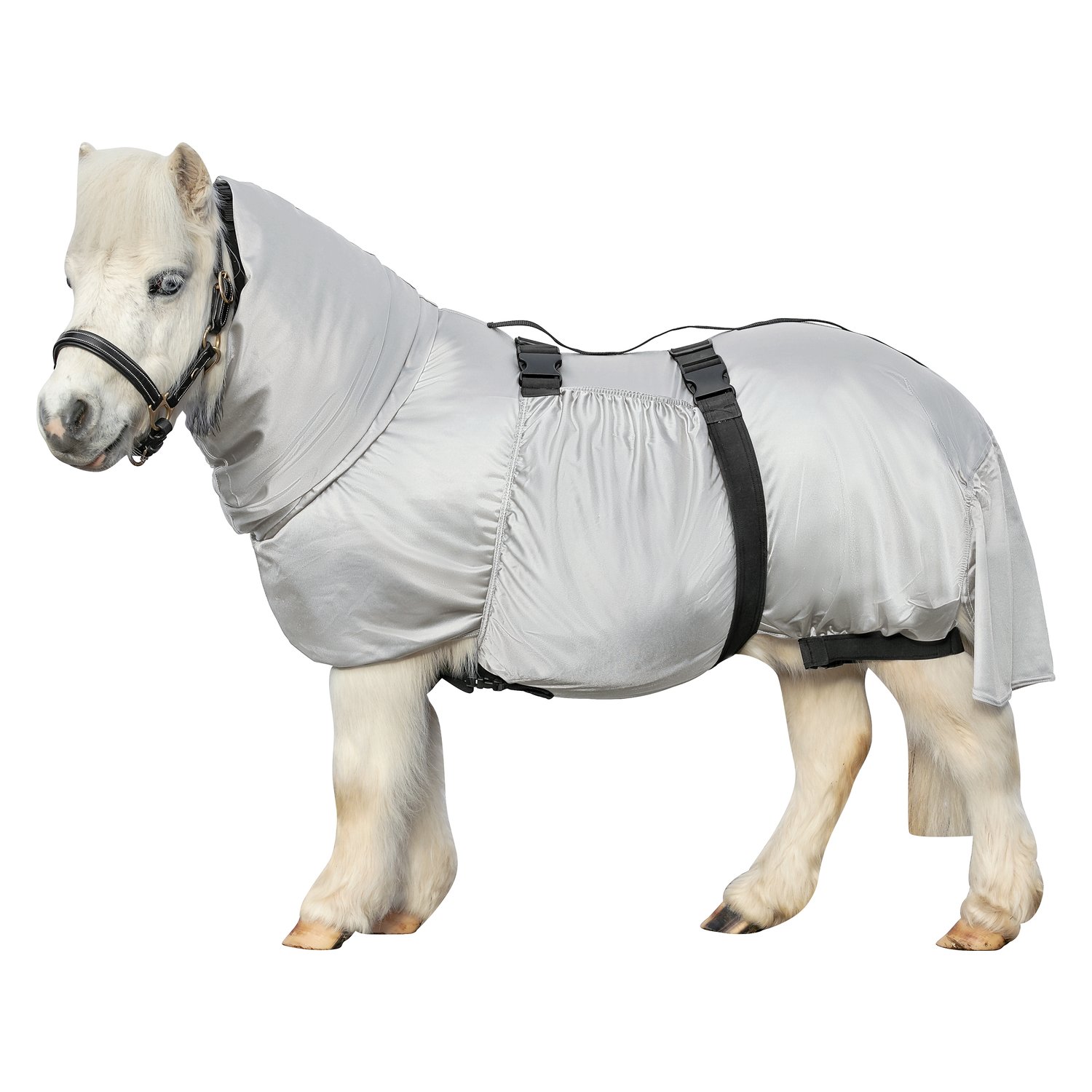 Horse-friends Ekzemerdecke für Shetty und Pony  - hellgrau