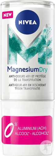 Nivea Magnesium Dry Déodorant Anti-Transpirant Vert Roll-On 50ml