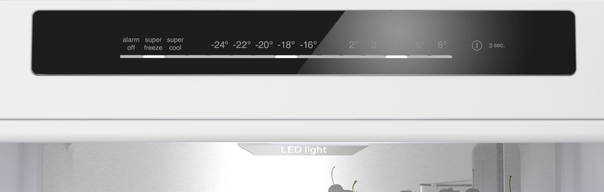 PRODUTO RECONDICIONADO # Refrigerador Combinado Independente Série 6 203 x 60 cm Aço Inoxidável Resistente a Impressões Digitais KGN39AIAT-B