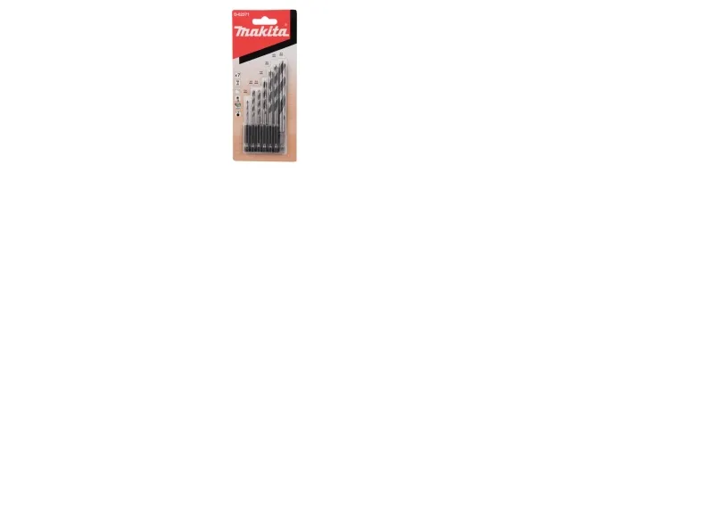 Makita - Borebitsæt - for træ - 7 stykker - 5 mm, 6 mm, 8 mm, 4 mm, 3 mm, 2 mm - 1/4
