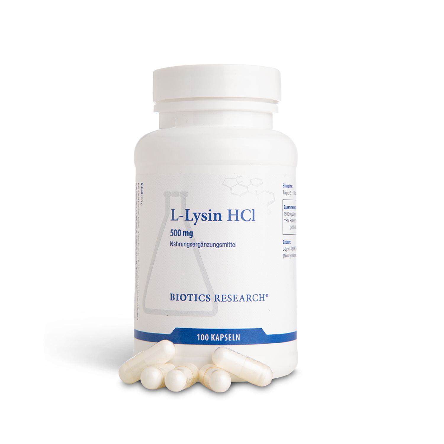 BIOTICS® RESEARCH L-Lysin HCL