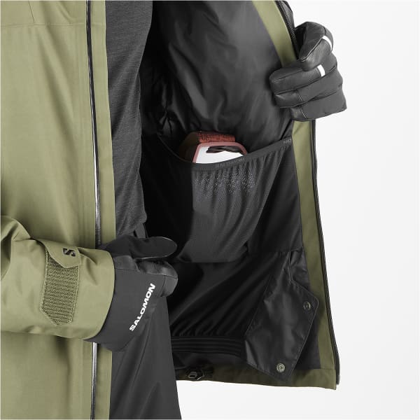 Veste de ski SALOMON CHARGER GORE-TEX 2L JKT GRAPE LEAF
