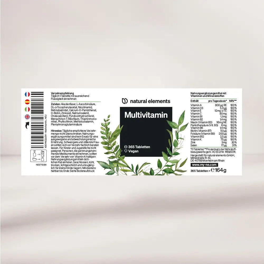 natural elements Multivitamin
