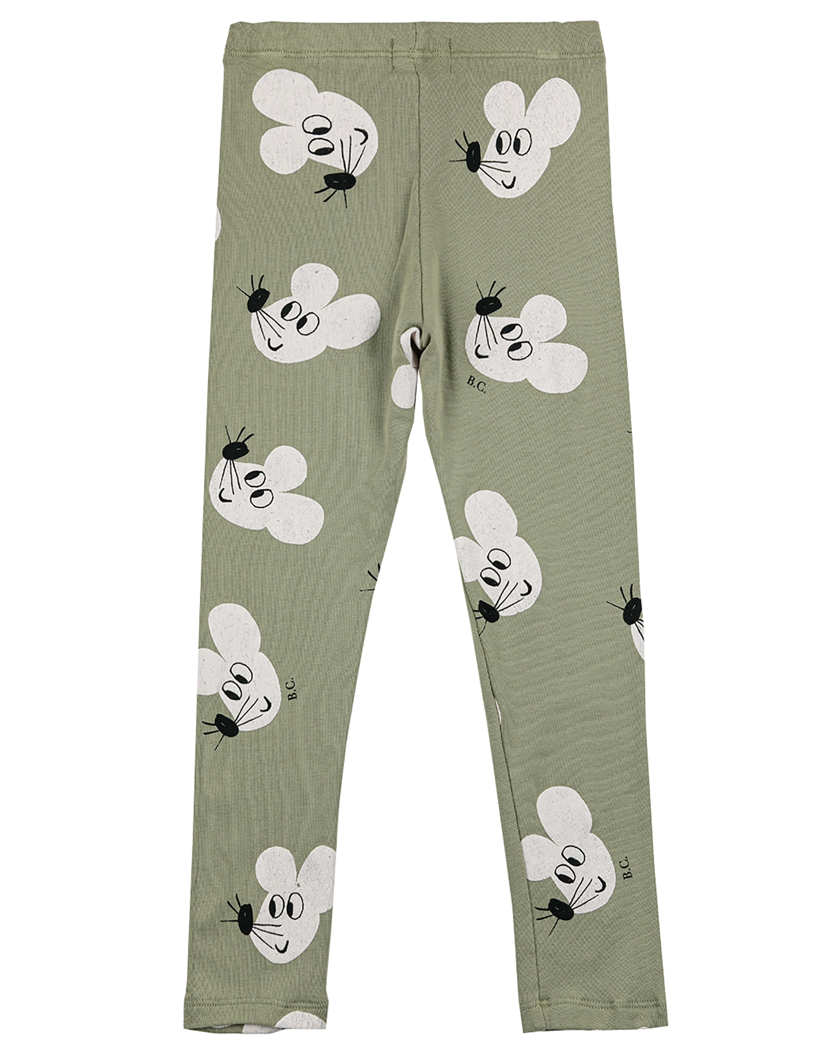 Leggings MOUSE ALL OVER in hellgrün