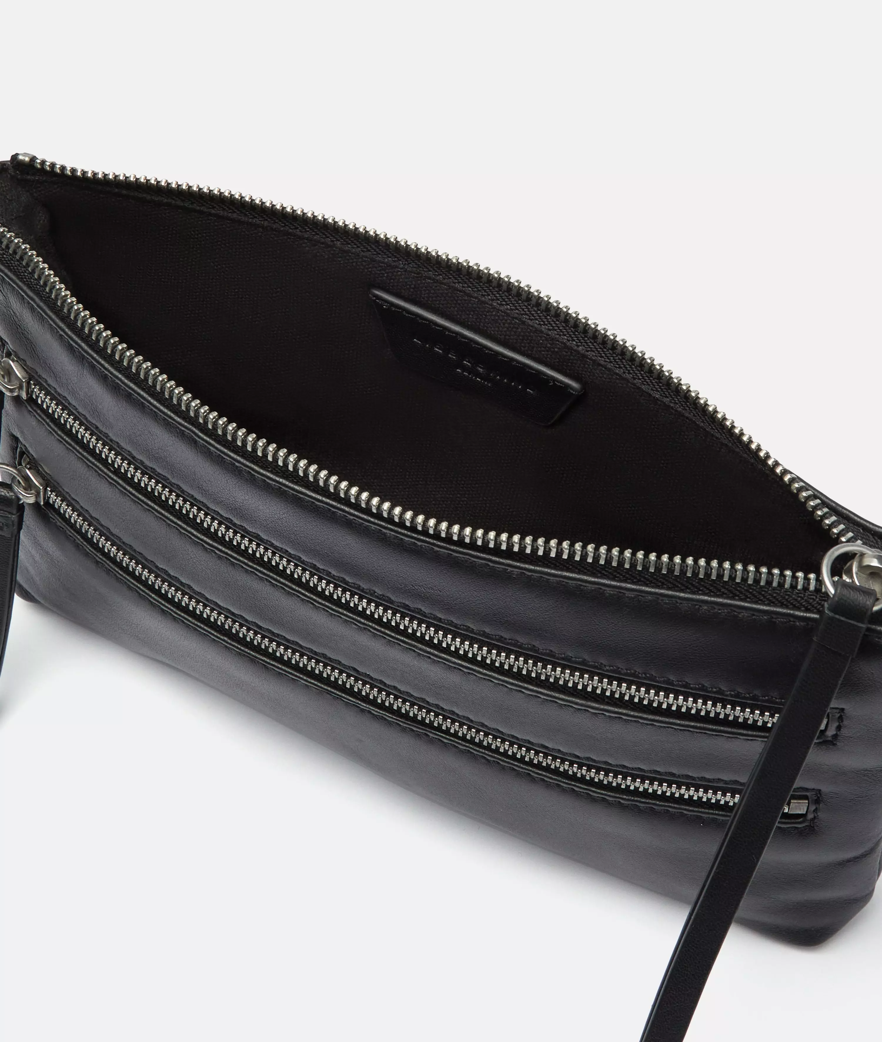 Crossbody Handy shoulder bag made from soft sheepskin