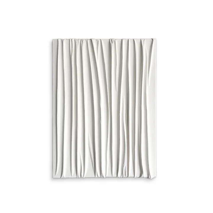 Studio Mykoda - SAHAVA Kashmir 7, 80 x 100 cm, weiss