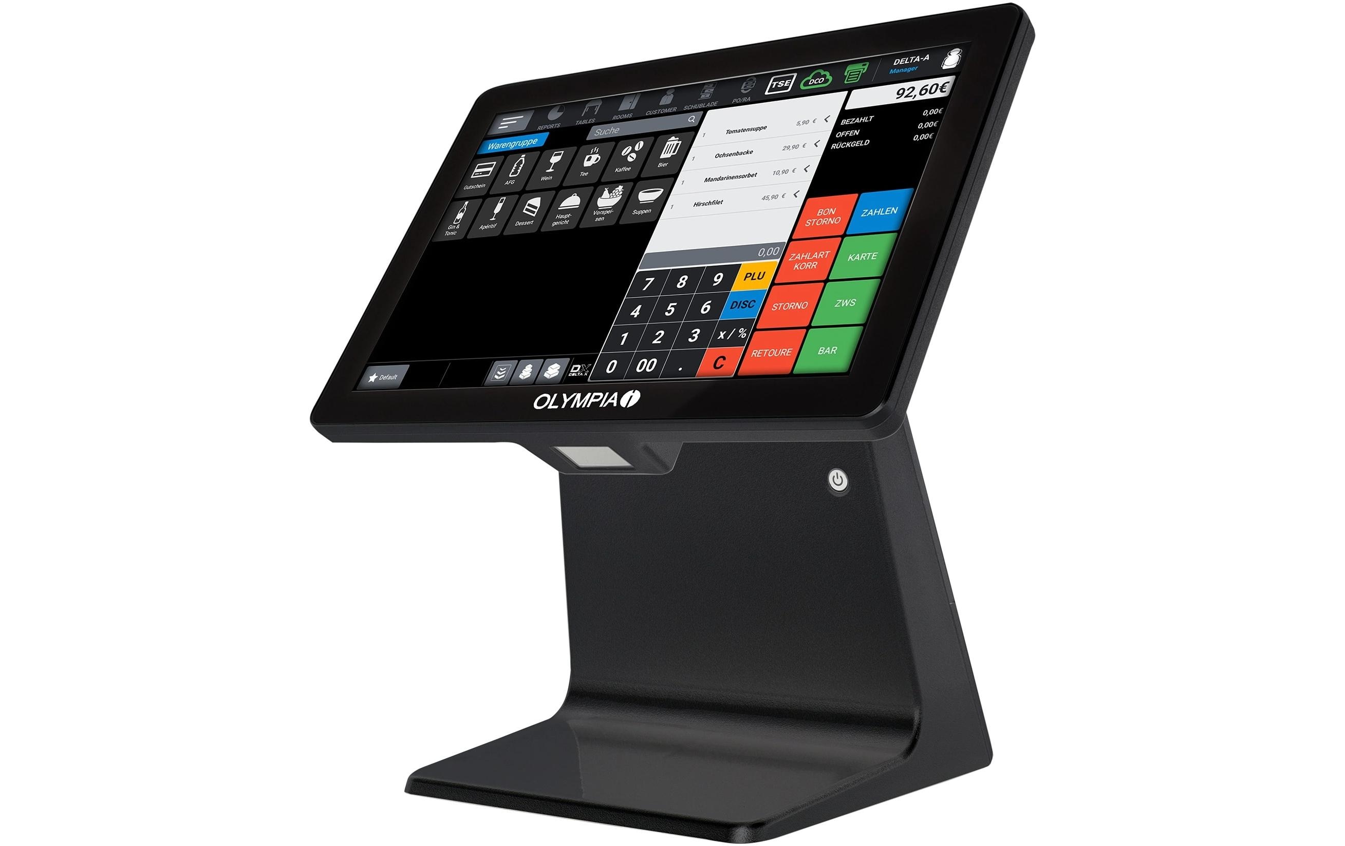 Registrierkasse TS10 Schwarz<br>Kassensystem TS10